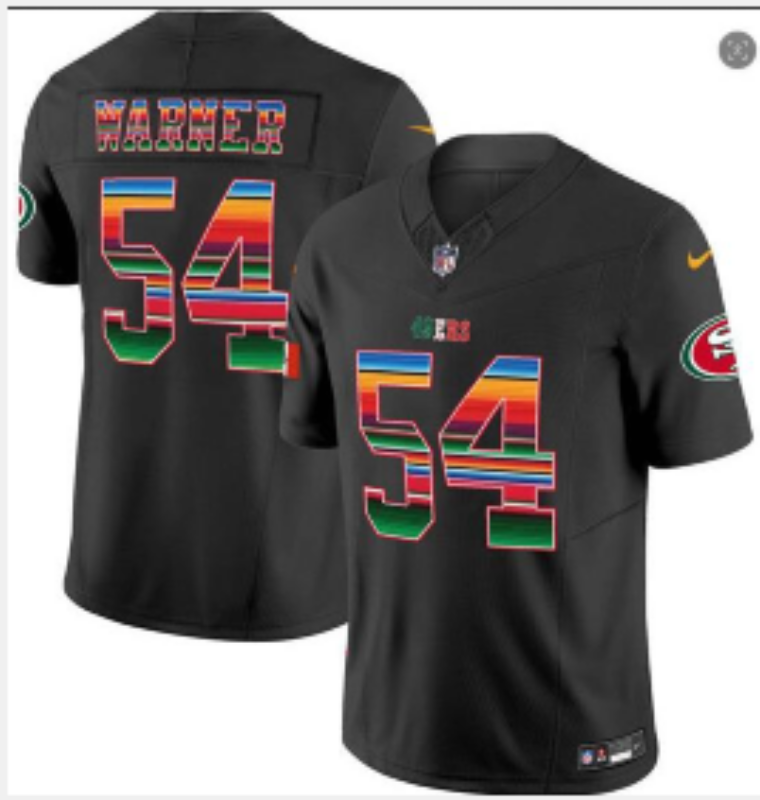 Men 2026 Nike San Francisco 49ers #23 McCaffery black NFL Jersey 101601